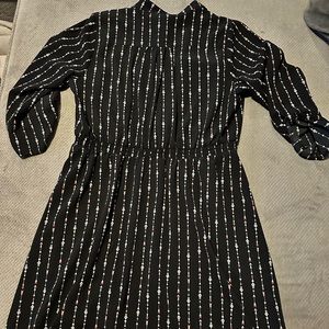 Plus size black dress